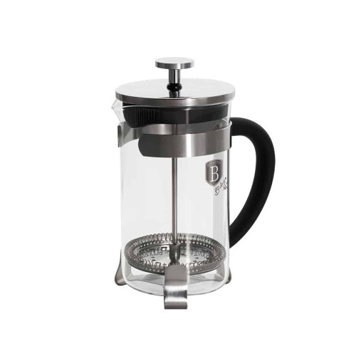 Berlinger Haus Black Silver Collection dugattyús kávé és teafőző 600 ml (BH1787A)