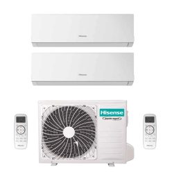   CG Hisense Multi-split klíma szett 5 kW kültéri egység + 2 db 3,5 kW beltéri egység (2AMW52U4RXC-DJ35LE0EG)