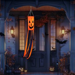 Halloween-i szélzsák dekor tök (56552A)
