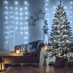 LED fényfüggöny 4,2 m hidegfehér (58901B)