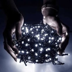   Led karácsonyfa égősor 18 méter 240 led több színben (6N240M180) (1821)