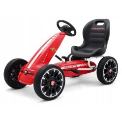   Hecht Abarth pedálos gokart műanyag kerekkel 25 kg-ig Piros (ABARTHRED) 