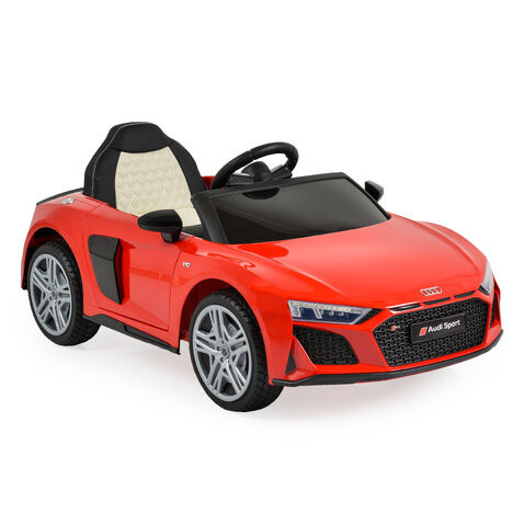 EKR Audi R8 Spyder 1 személyes elektromos kisautó 30 kg-ig piros (AUDIR8SPYDERP) 