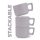 Berlinger Haus Taupe Collection 4+4 részes espresso csésze készlet (BH10016)