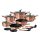 Berlinger Haus Metallic Line Rose Gold Collection 15 részes edénykészlet (BH1224NN)