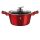 Berlinger Haus Metallic Line Burgundy edény fedővel 28 cm (BH1258N)