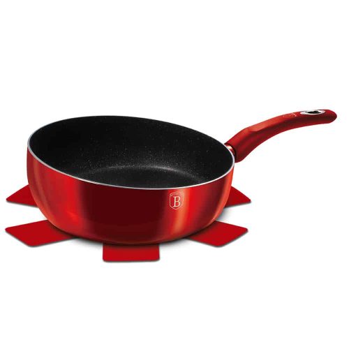 Berlinger Haus Metallic Line Burgundy flip serpenyő (BH1302N)