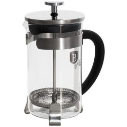   Berlinger Haus Black Silver Collection dugattyús kávé és teafőző 350 ml (BH1786A)
