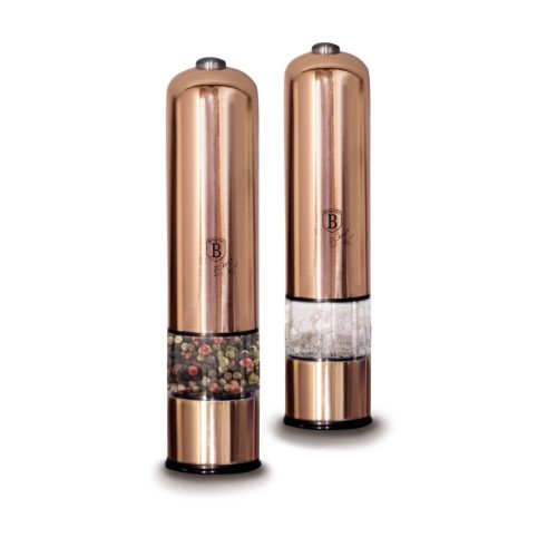 Berlinger Haus Metallic Line Rose Gold 2 részes elektromos só és borsörlő (BH1905)