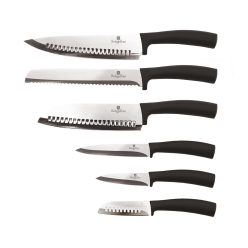   Berlinger Haus Matte Black Collection 6 részes késkészlet (BH2478N)