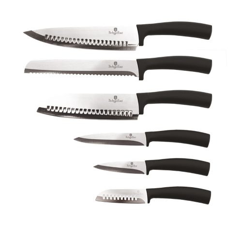 Berlinger Haus Matte Black Collection 6 részes késkészlet (BH2478N)