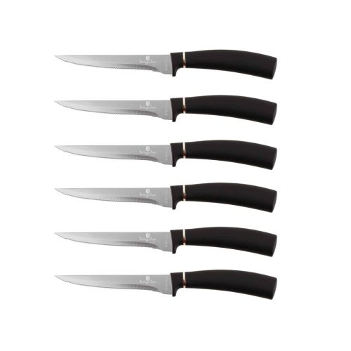 Berlinger Haus Black Rose Collection 6 részes steak késkészlet (BH2813) 