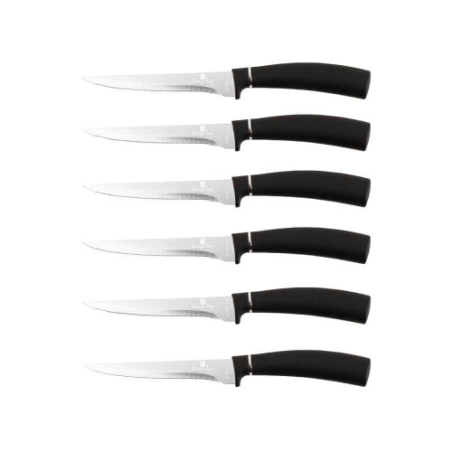 Berlinger Haus Matte Black Collection 6 részes steak késkészlet (BH2815) 