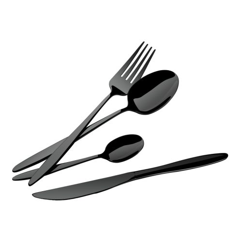 Berlinger Haus Matte Black Collection 24 részes evőeszköz készlet (BH3063)