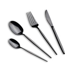   Berlinger Haus Matte Black Collection 24 részes evőeszköz készlet (BH3069)