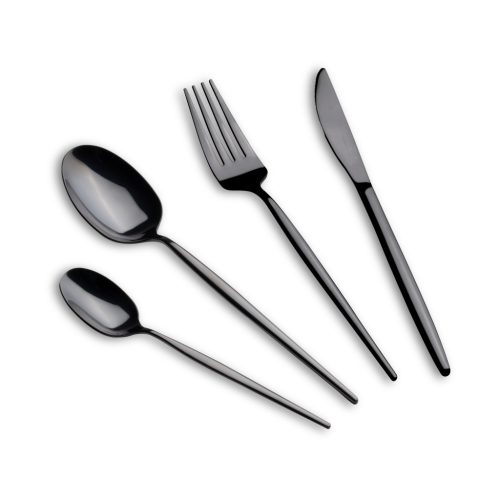 Berlinger Haus Matte Black Collection 24 részes evőeszköz készlet (BH3069)