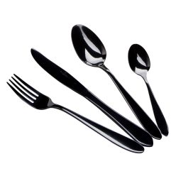   Berlinger Haus Matte Black Collection 24 részes evőeszköz készlet (BH3077)
