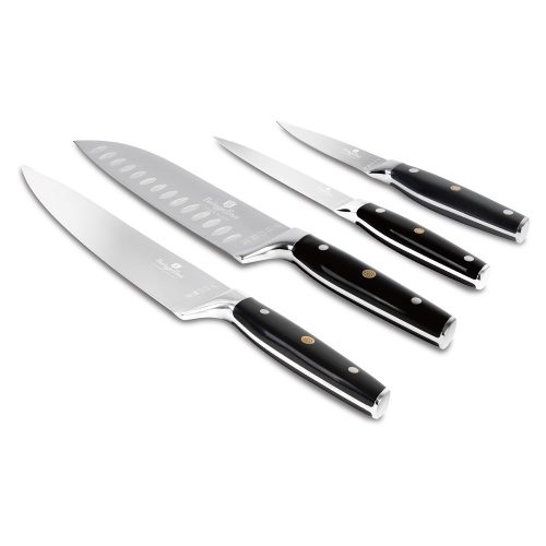 Berlinger Haus Matte Black Collection 4 részes késkészlet (BH3135)