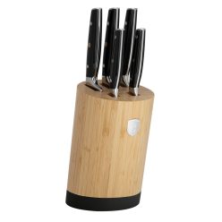   Berliger Haus Black Vantage Collection 6 részes késkészlet bambusz állvánnyal (BH3136)