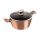 Berlinger Haus Metallic Line Rose Gold Colection edény fedővel 30 cm (BH6194)