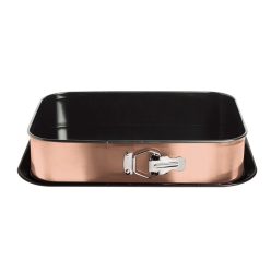   Berlinger Haus Metallic Line Rose Gold szögletes tortaforma 39 x 27 cm  (BH6474A)
