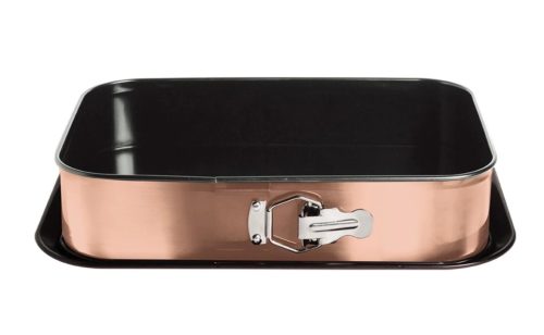 Berlinger Haus Metallic Line Rose Gold szögletes tortaforma 39 x 27 cm  (BH6474A)
