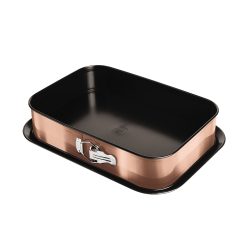   Berlinger Haus Metallic Line Rose Gold Collection szögletes tortaforma 39 x 27 cm (BH6474SW) 