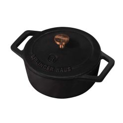   Berlinger Haus Black Rose Collection mini öntöttvas edény fedővel 10 cm (BH6489)