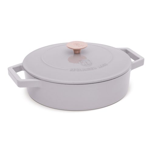 Berlinger Haus Taupe Collection öntöttvas alacsony edény 26 cm (BH6527)