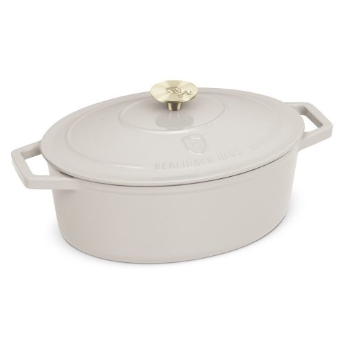 Berlinger Haus Sahara Collection ovális öntöttvas pecsenyesütő fedővel 30 cm (BH6540)