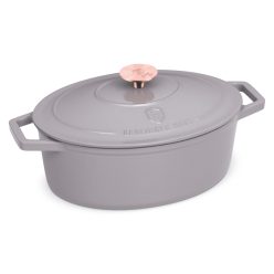   Berlinger Haus Taupe Collection ovális öntöttvas pecsenyesütő fedővel 30 cm (BH6541)