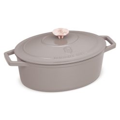   Berlinger Haus Taupe Collection ovális öntöttvas pecsenyesütő fedővel 30 cm (BH6541) 