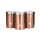Berlinger Haus Metalic Line Rose gold 3 részes tároló szett (BH6720) 