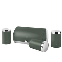   Berlinger Haus Matte Green Collection kenyértartó 3 részes tároló szettel (BH6833)