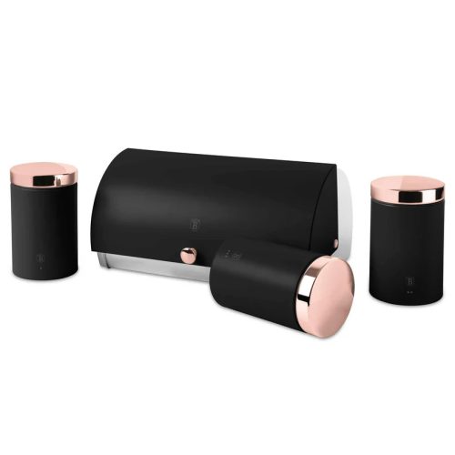 Berlinger Haus Rose gold Collection kenyértartó 3 részes tároló szettel (BH6835)