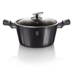   Berlinger Haus Metallic Line Carbon Collection edény fedővel 24 cm (BH6893N) 