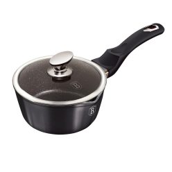   Berlinger Haus Metallic Line Carbon Collection szószos edény fedővel 16 cm (BH6907)