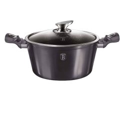   Berlinger Haus Metallic Line Carbon Collection edény fedővel 30 cm (BH6924)