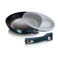   Berlinger Haus Metallic Aquamarine Line Collection serpenyő levehető nyéllel 28 cm (BH7153) 