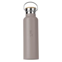   Berlinger Haus Taupe Collection duplafalú kulacs bambusz kupakkal 0,6 liter (BH7201) 
