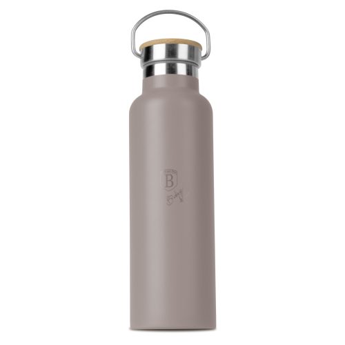 Berlinger Haus Taupe Collection duplafalú kulacs bambusz kupakkal 0,6 liter (BH7201) 