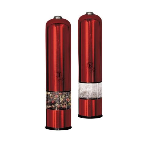 Berlinger Haus Metallic Line Burgundy 2 részes elektromos só és borsörlő (BH7217)