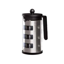   Berlinger Haus Black Silver Collection dugattyús kávé és teafőző 600 ml (BH7806)