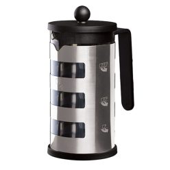   Berlinger Haus Black Silver Collection dugattyús kávé és teafőző 1000 ml (BH7807)