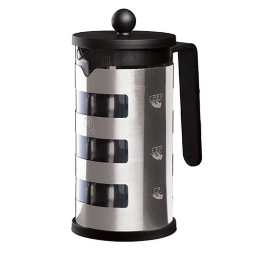 Berlinger Haus Black Silver Collection dugattyús kávé és teafőző 1000 ml (BH7807)