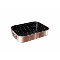   Berlinger Haus Metalic Rose Gold Tepsi kiemelőráccsal 41,5 x 32 cm (BH7845)