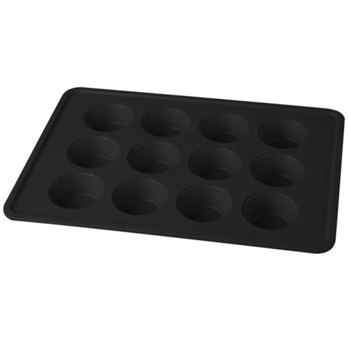 Berlinger Haus Matte Black Collection 12 csészés muffin sütőforma (BH7876)