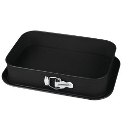   Berlinger Haus Matte Black Collection szögletes tortaforma 39 x 27 cm (BH7892)