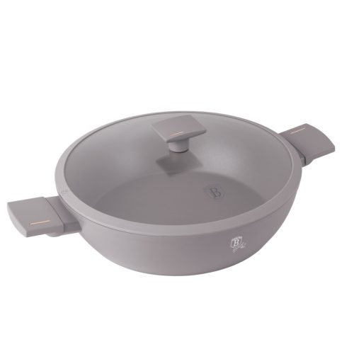 Berlinger Haus Taupe Collection alacsony edény fedővel 28 cm (BH8098)