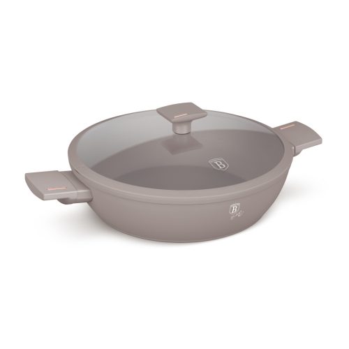 Berlinger Haus Taupe Collection alacsony edény fedővel 30 cm (BH8099) 